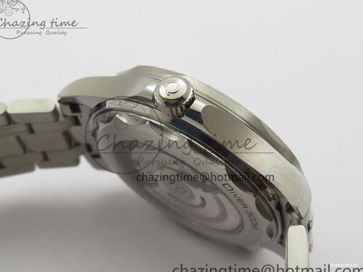 0102 Seamaster Diver 300M ORF 1:1 Best Edition Blue Ceramic Gray Dial on SS Bracelet A HighQuality 7867